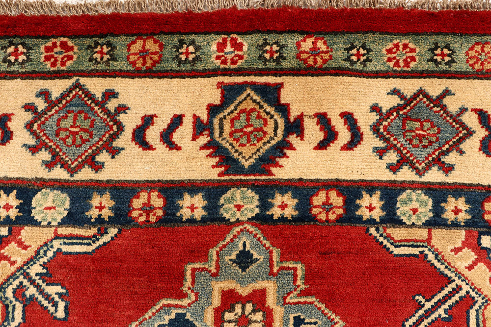 Firebrick Kazak 4' 10 x 6' 6 - No. 67963 - ALRUG Rug Store