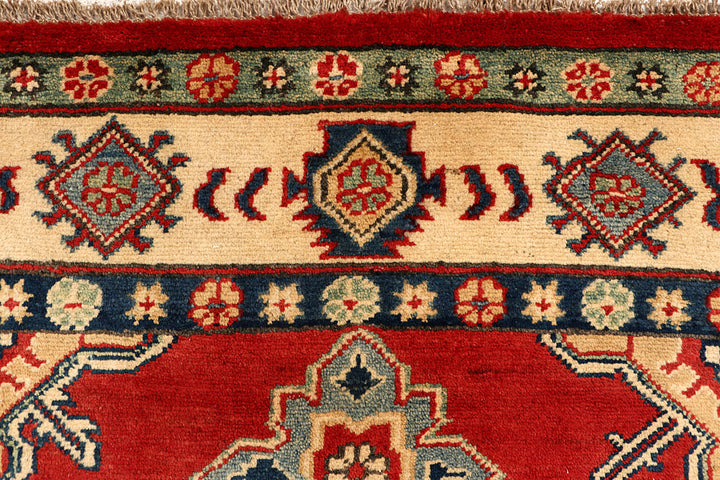 Firebrick Kazak 4' 10 x 6' 6 - No. 67963 - ALRUG Rug Store
