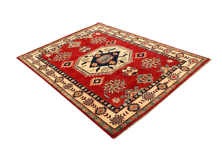 Firebrick Kazak 4' 10 x 6' 6 - No. 67963 - ALRUG Rug Store