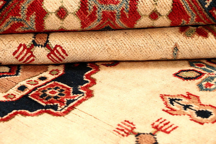 Bisque Kazak 5' x 6' 6 - No. 67964 - ALRUG Rug Store