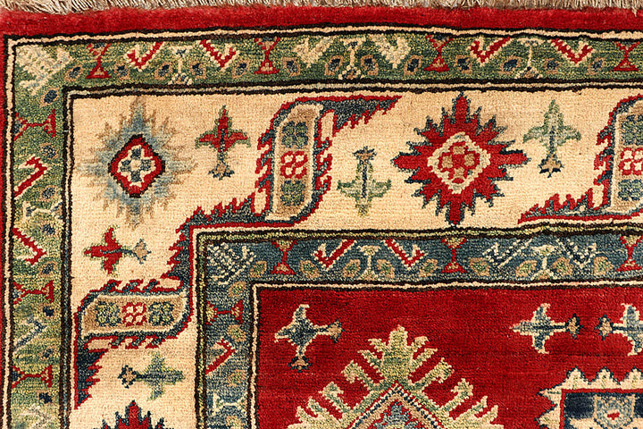 Dark Red Kazak 4' 11 x 6' 8 - No. 67965 - ALRUG Rug Store
