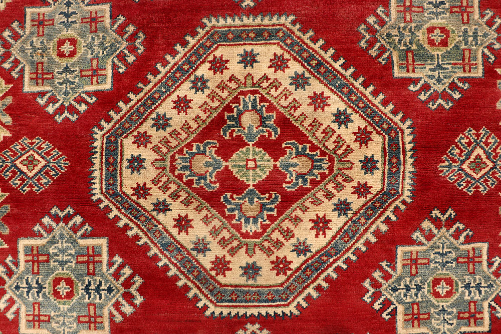 Dark Red Kazak 4' 11 x 6' 8 - No. 67965 - ALRUG Rug Store