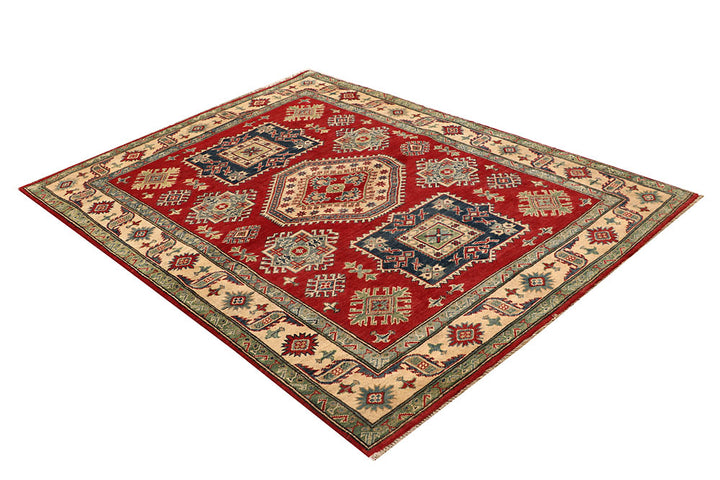 Dark Red Kazak 4' 11 x 6' 8 - No. 67965 - ALRUG Rug Store