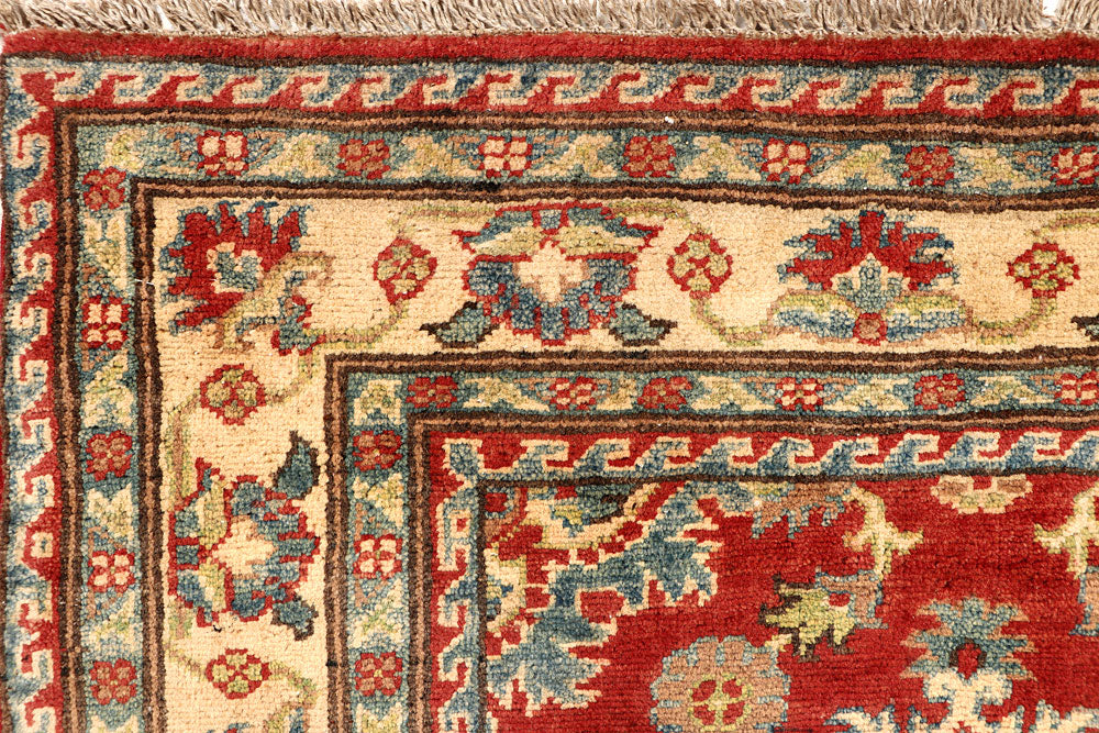 Dark Red Kazak 4' 11 x 6' 10 - No. 67967 - ALRUG Rug Store