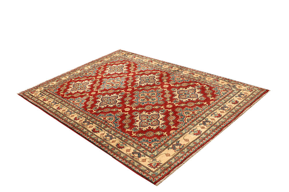 Dark Red Kazak 4' 11 x 6' 10 - No. 67967 - ALRUG Rug Store