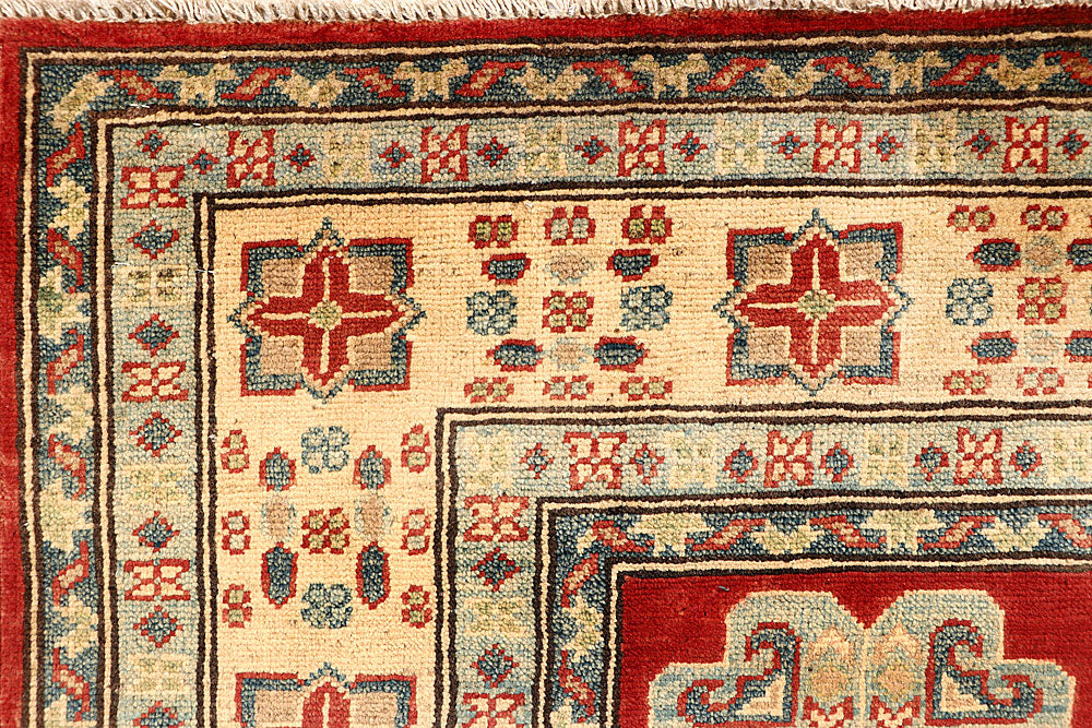 Dark Red Kazak 5' x 6' 6 - No. 67969 - ALRUG Rug Store