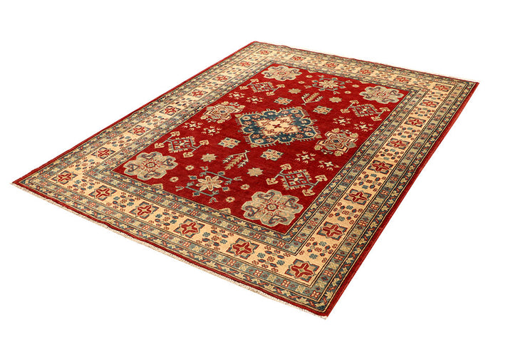 Dark Red Kazak 5' x 6' 6 - No. 67969 - ALRUG Rug Store