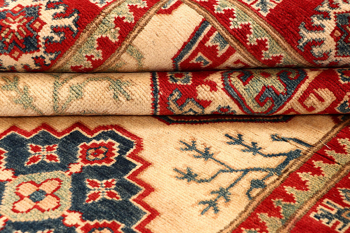 Bisque Kazak 4' 11 x 6' 5 - No. 67970 - ALRUG Rug Store