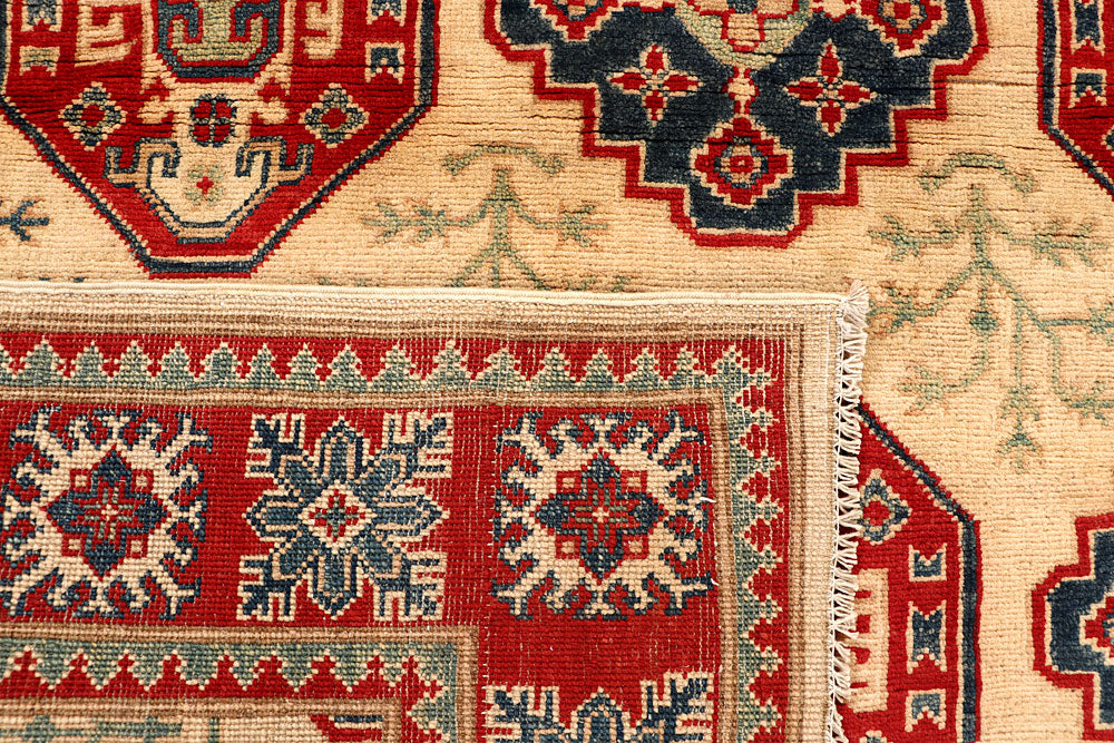 Bisque Kazak 4' 11 x 6' 5 - No. 67970 - ALRUG Rug Store