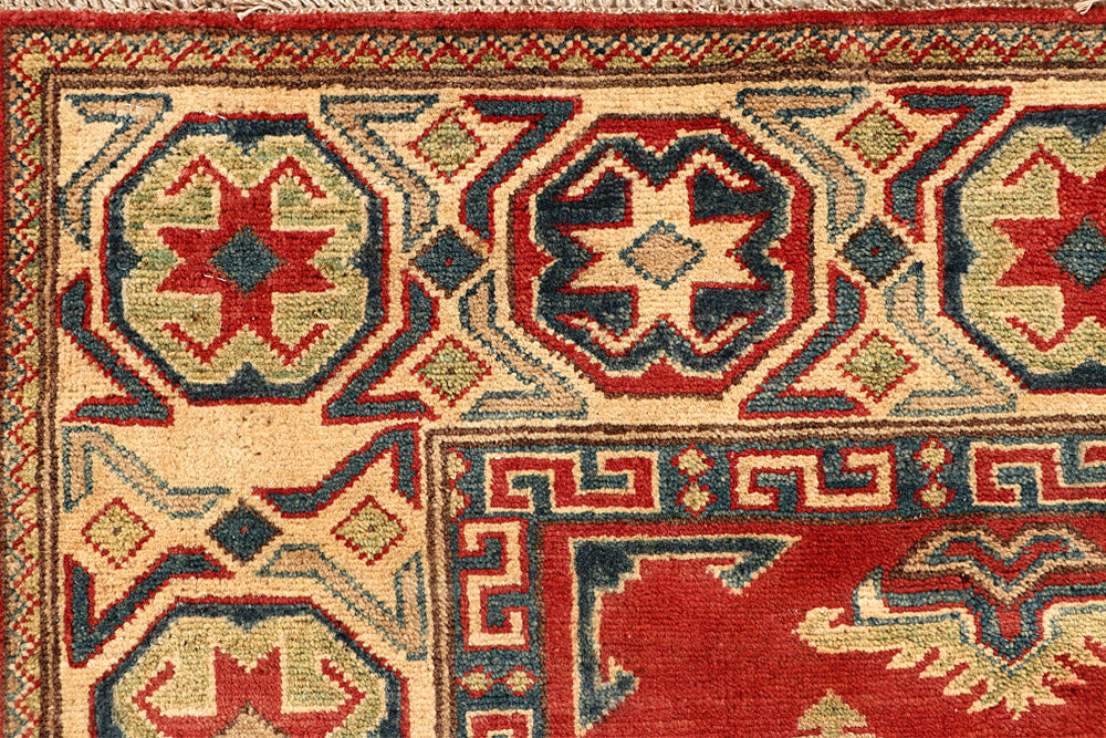 Firebrick Kazak 4' 10 x 6' 2 - No. 67971 - ALRUG Rug Store