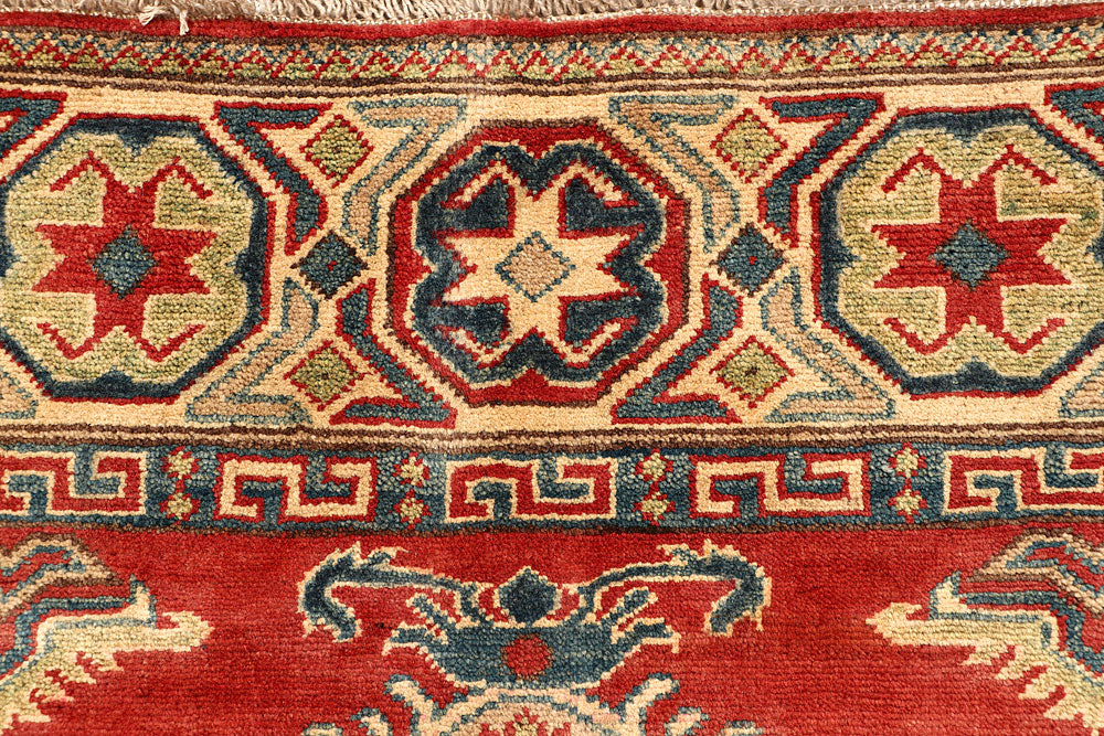 Firebrick Kazak 4' 10 x 6' 2 - No. 67971 - ALRUG Rug Store