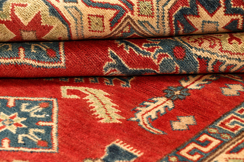 Firebrick Kazak 4' 10 x 6' 2 - No. 67971 - ALRUG Rug Store