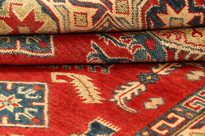 Firebrick Kazak 4' 10 x 6' 2 - No. 67971 - ALRUG Rug Store