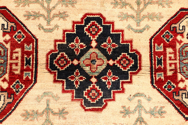 Bisque Kazak 4' 9 x 6' 7 - No. 67972 - ALRUG Rug Store