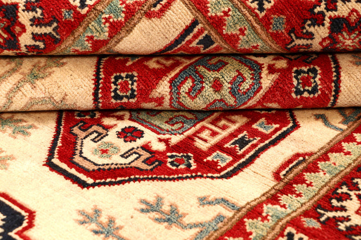 Bisque Kazak 4' 9 x 6' 7 - No. 67972 - ALRUG Rug Store