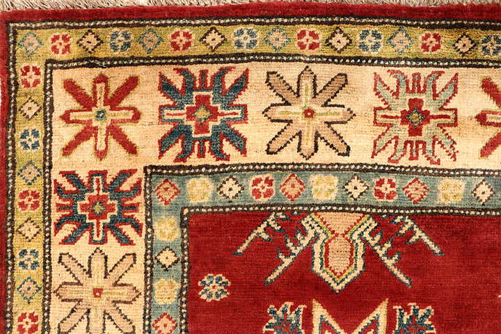 Dark Red Kazak 5' 1 x 6' 9 - No. 67975 - ALRUG Rug Store