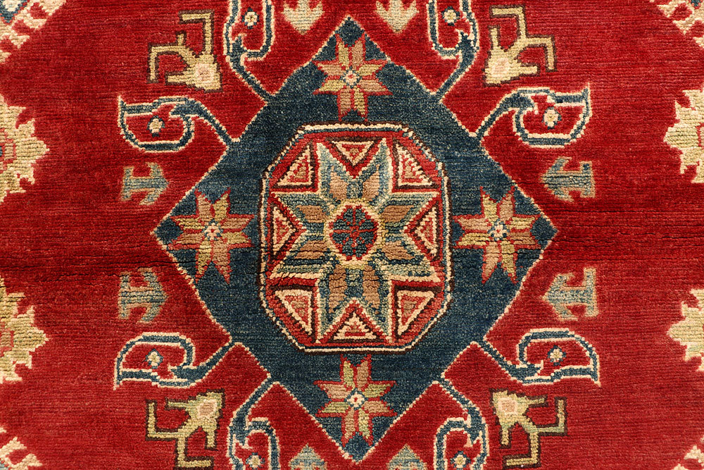 Dark Red Kazak 5' 1 x 6' 9 - No. 67975 - ALRUG Rug Store