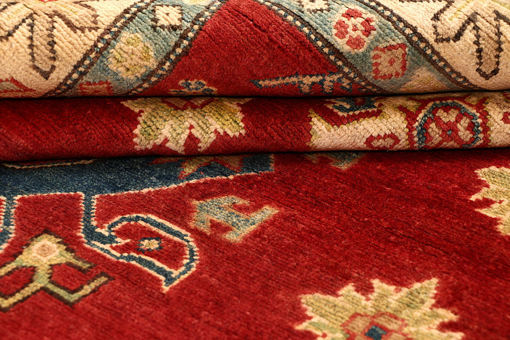 Dark Red Kazak 5' 1 x 6' 9 - No. 67975 - ALRUG Rug Store