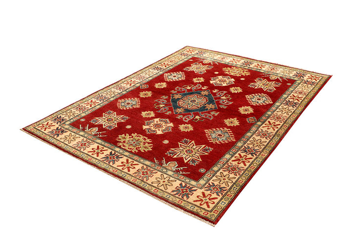 Dark Red Kazak 5' 1 x 6' 9 - No. 67975 - ALRUG Rug Store