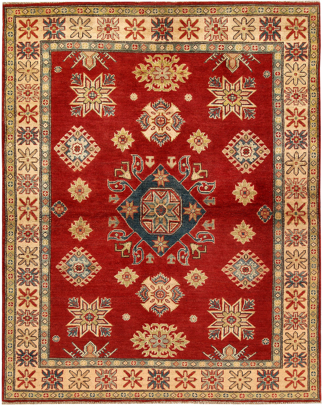 Dark Red Kazak 5' 1 x 6' 9 - No. 67975 - ALRUG Rug Store