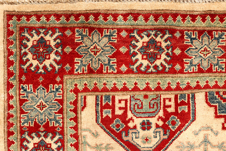 Bisque Kazak 4' 10 x 6' 6 - No. 67976 - ALRUG Rug Store