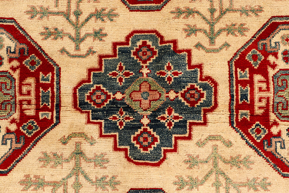 Bisque Kazak 4' 10 x 6' 6 - No. 67976 - ALRUG Rug Store