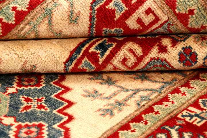 Bisque Kazak 4' 10 x 6' 6 - No. 67976 - ALRUG Rug Store