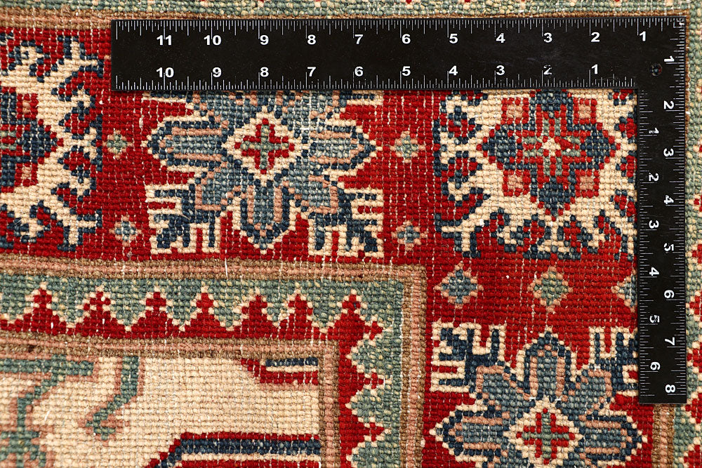 Bisque Kazak 4' 10 x 6' 6 - No. 67976 - ALRUG Rug Store