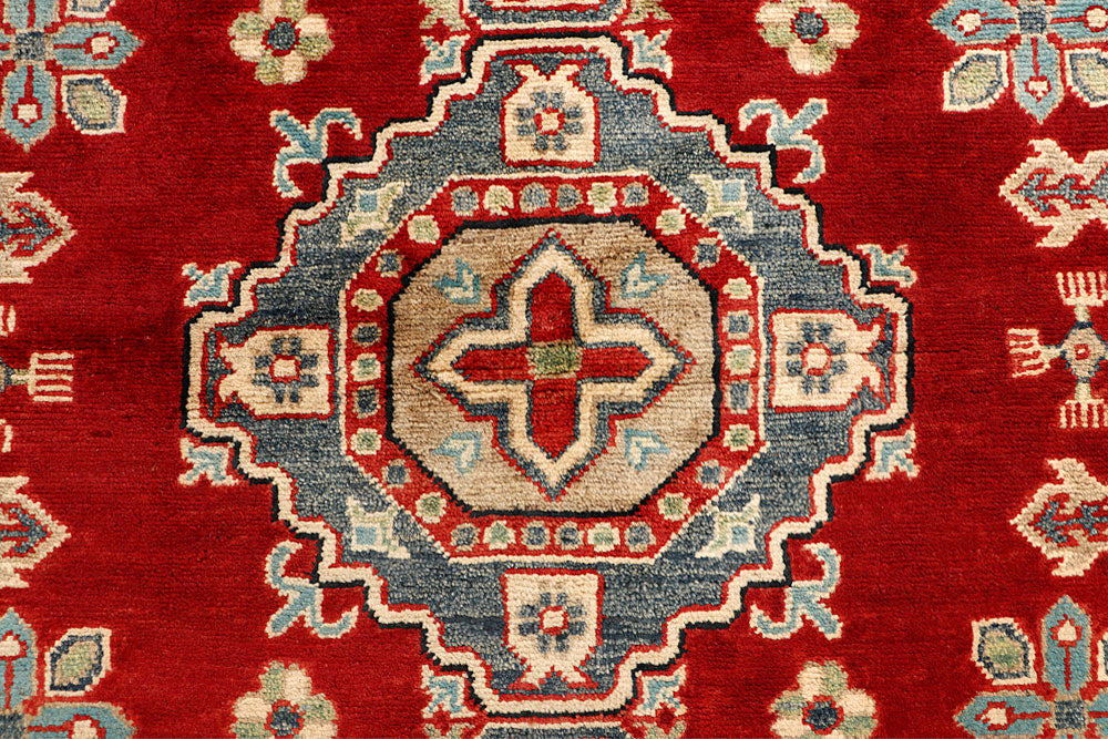 Dark Red Kazak 4' 10 x 6' 6 - No. 67977 - ALRUG Rug Store