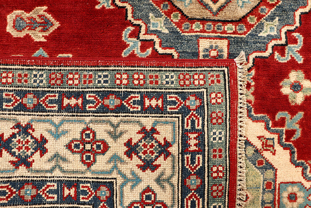 Dark Red Kazak 4' 10 x 6' 6 - No. 67977 - ALRUG Rug Store