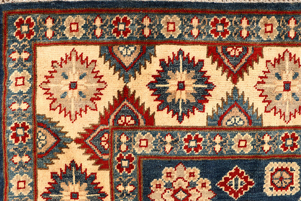 Dark Slateblue Kazak 4' 9 x 6' 7 - No. 67978 - ALRUG Rug Store