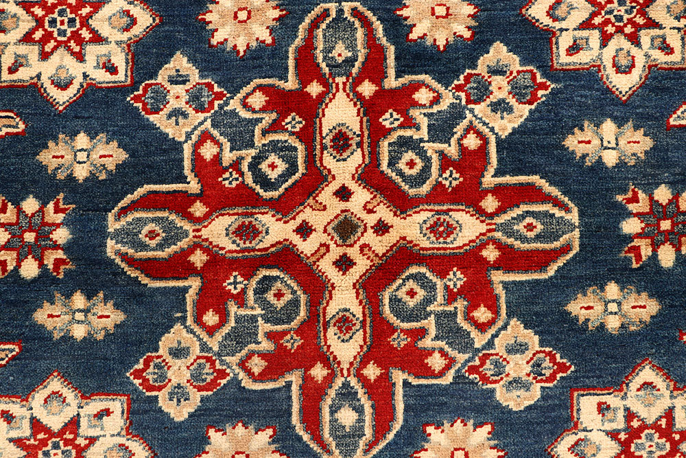 Dark Slateblue Kazak 4' 9 x 6' 7 - No. 67978 - ALRUG Rug Store
