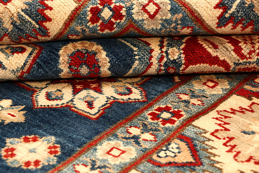 Dark Slateblue Kazak 4' 9 x 6' 7 - No. 67978 - ALRUG Rug Store