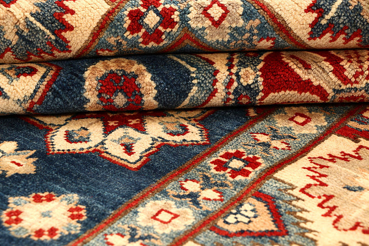 Dark Slateblue Kazak 4' 9 x 6' 7 - No. 67978 - ALRUG Rug Store