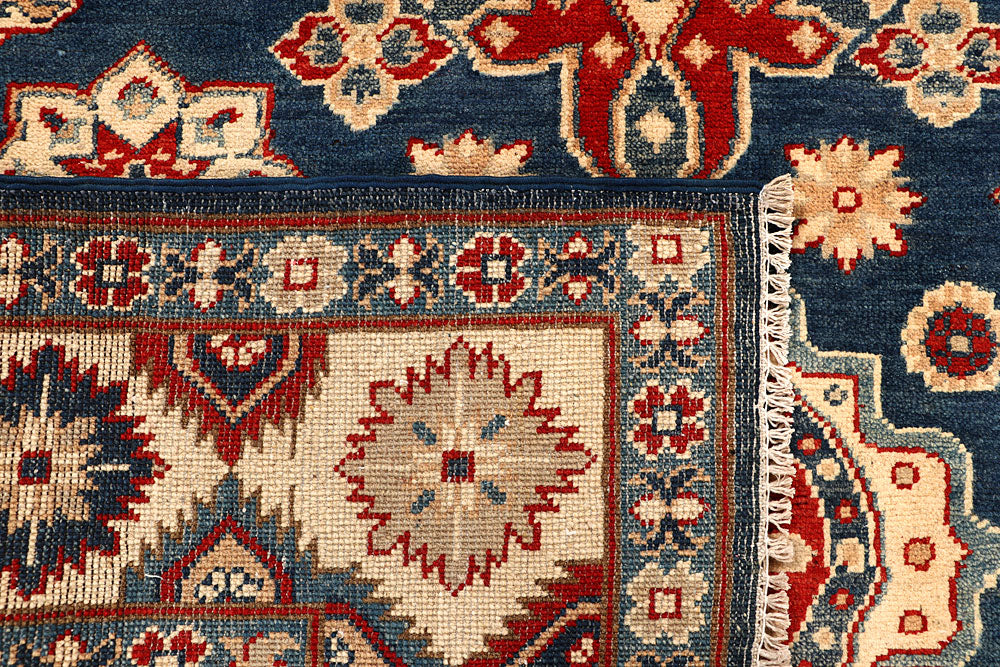 Dark Slateblue Kazak 4' 9 x 6' 7 - No. 67978 - ALRUG Rug Store