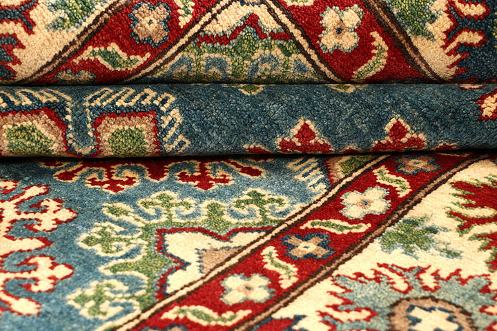 Light Slate Grey Kazak 5' 7 x 7' 8 - No. 67980 - ALRUG Rug Store