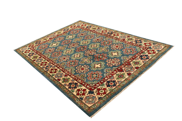 Light Slate Grey Kazak 5' 7 x 7' 8 - No. 67980 - ALRUG Rug Store