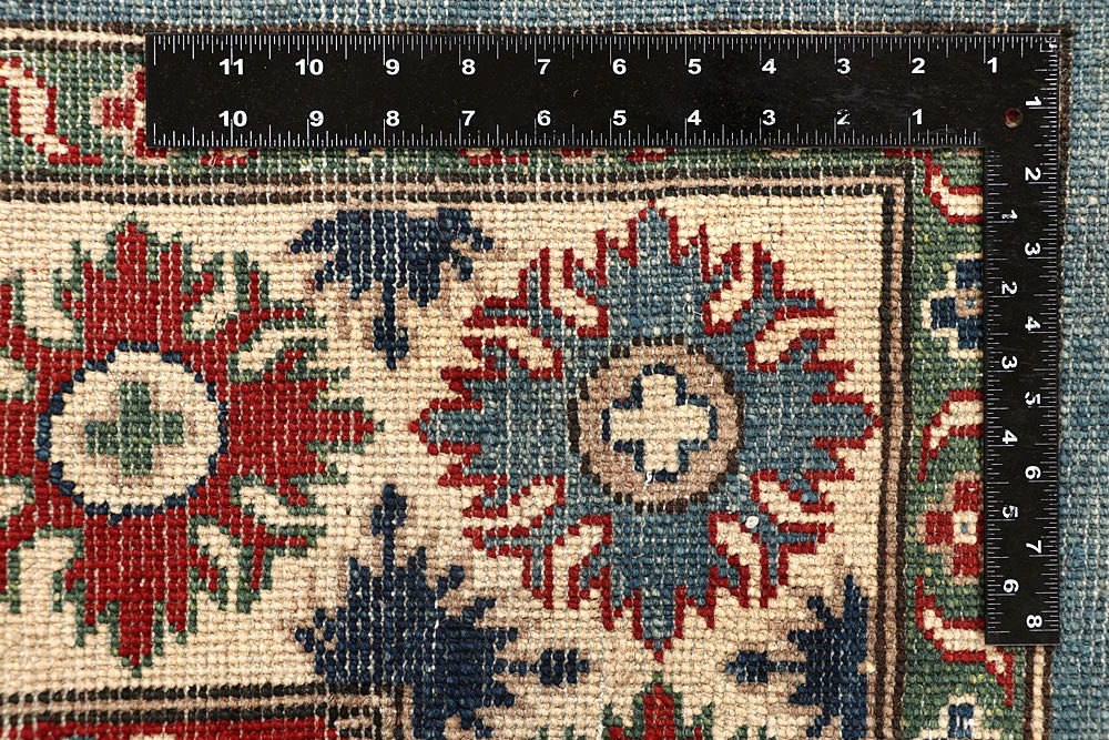 Light Slate Grey Kazak 5' 7 x 7' 8 - No. 67980 - ALRUG Rug Store