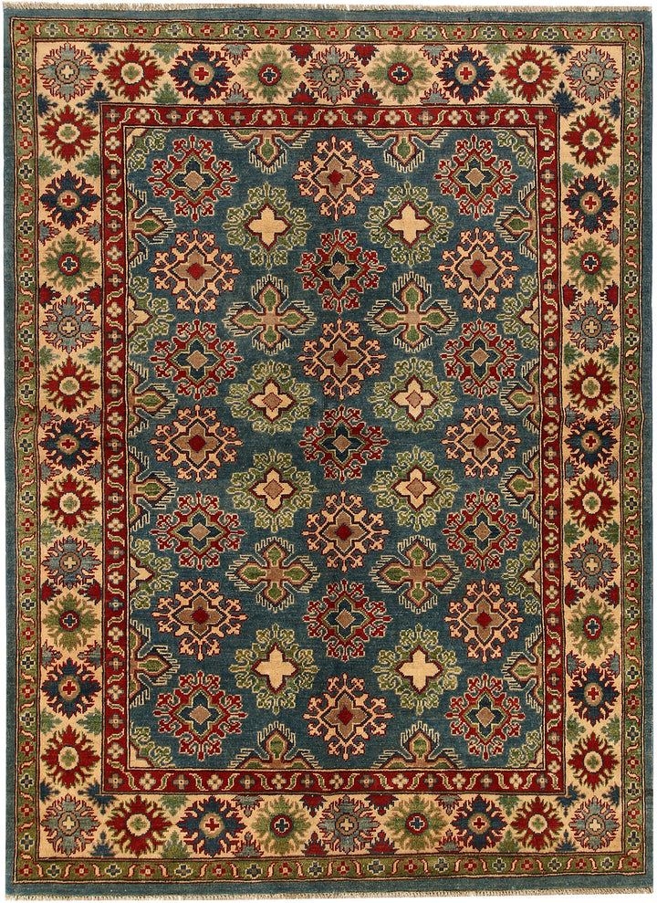 Light Slate Grey Kazak 5' 7 x 7' 8 - No. 67980 - ALRUG Rug Store