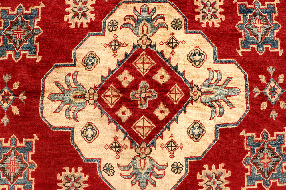 Dark Red Kazak 5' 6 x 8' 3 - No. 67981 - ALRUG Rug Store