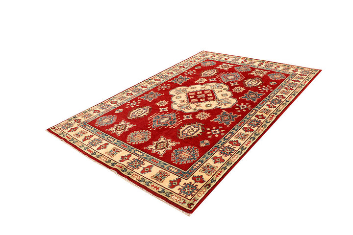 Dark Red Kazak 5' 6 x 8' 3 - No. 67981 - ALRUG Rug Store
