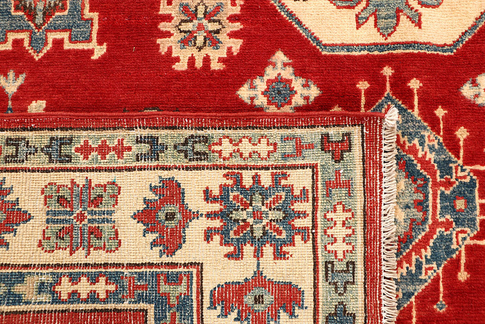 Dark Red Kazak 5' 6 x 8' 3 - No. 67981 - ALRUG Rug Store