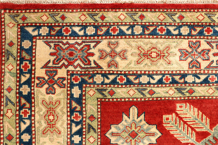Red Kazak 5' 7 x 7' 5 - No. 67982 - ALRUG Rug Store