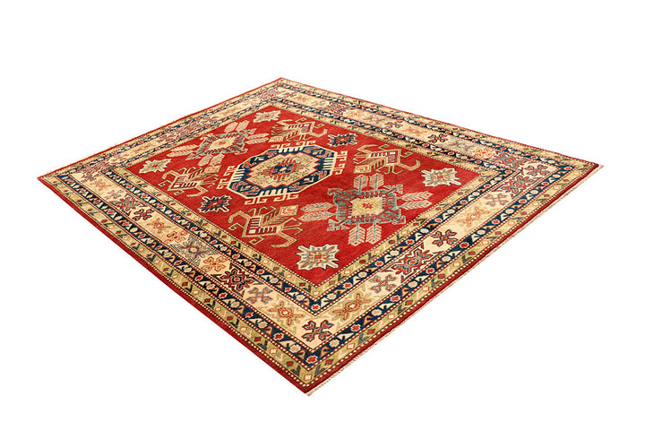 Red Kazak 5' 7 x 7' 5 - No. 67982 - ALRUG Rug Store