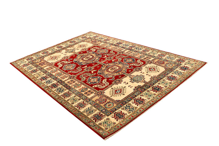 Multi Colored Kazak 5' 6 x 7' 9 - No. 67983 - ALRUG Rug Store