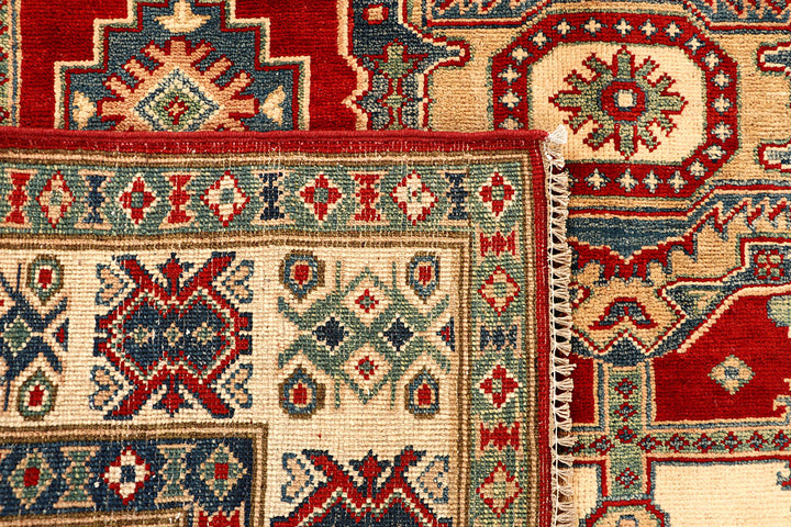 Multi Colored Kazak 5' 6 x 7' 9 - No. 67983 - ALRUG Rug Store