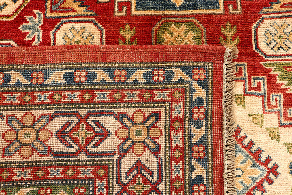 Firebrick Kazak 4' 10 x 7' 1 - No. 67984 - ALRUG Rug Store