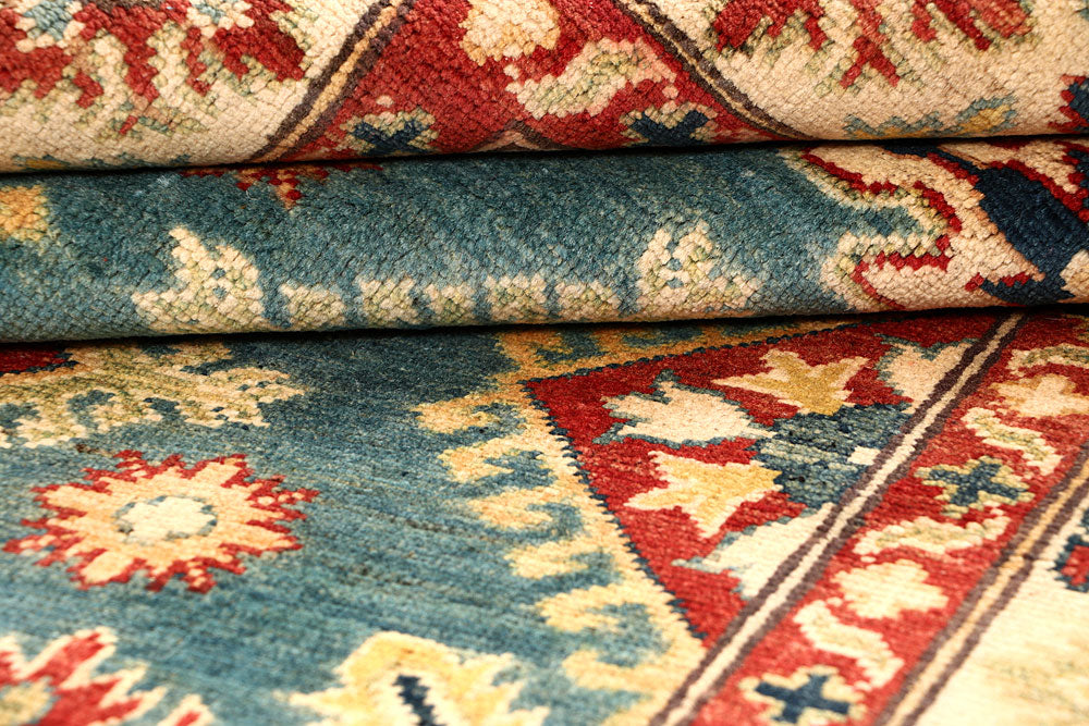 Light Slate Grey Kazak 4' 11 x 6' 11 - No. 67985 - ALRUG Rug Store