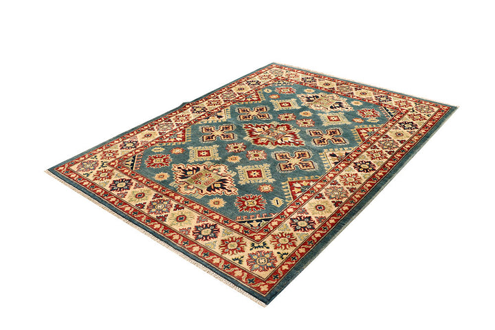 Light Slate Grey Kazak 4' 11 x 6' 11 - No. 67985 - ALRUG Rug Store