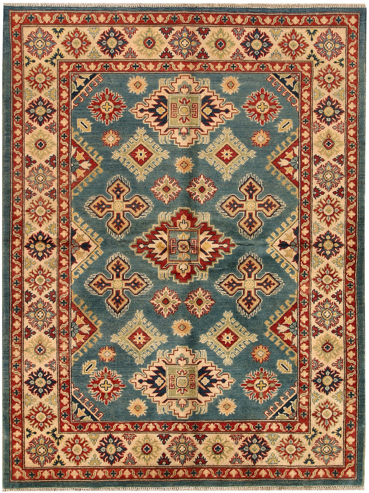 Light Slate Grey Kazak 4' 11 x 6' 11 - No. 67985 - ALRUG Rug Store